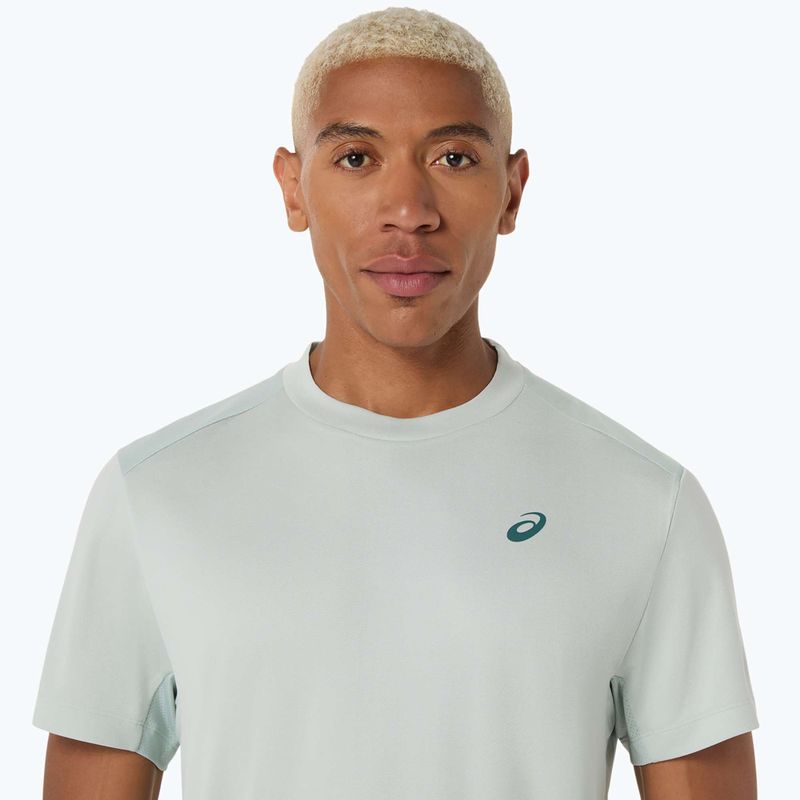 Tricou de tenis pentru bărbați ASICS Court Top cold moss 5