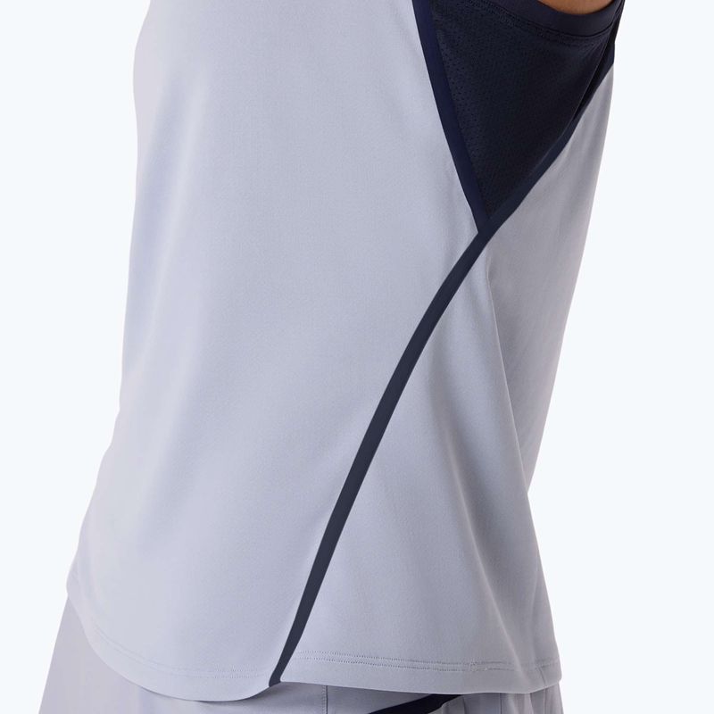 Tricou de tenis pentru femei ASICS Match Tank W grey/blue 8