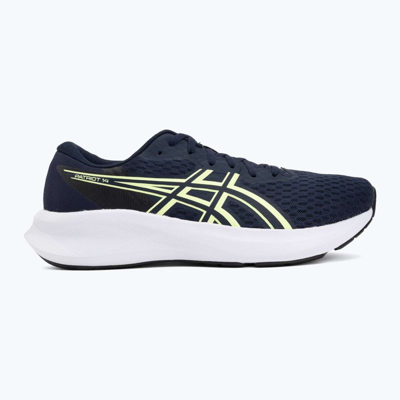 Încălțăminte de alergare pentru bărbați ASICS Patriot 14 midnight/illuminate yellow 2