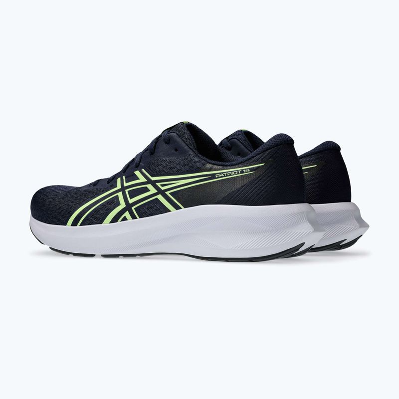 Încălțăminte de alergare pentru bărbați ASICS Patriot 14 midnight/illuminate yellow 10