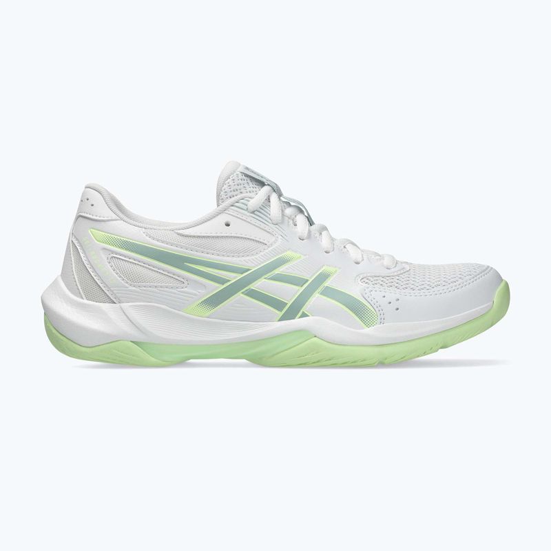 Încălțăminte de volei pentru femei ASICS Gel-Rocket 12 white/ocean haze 9