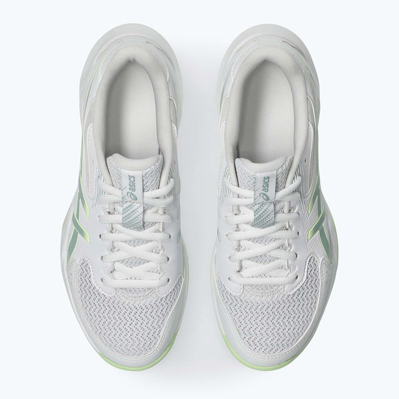 Încălțăminte de volei pentru femei ASICS Gel-Rocket 12 white/ocean haze 14
