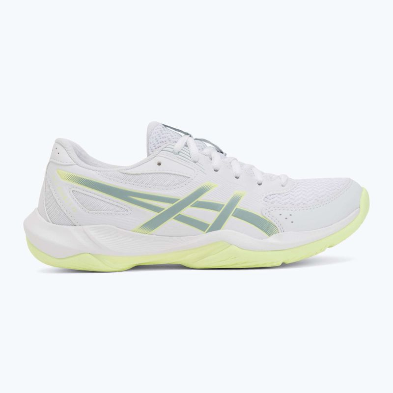Încălțăminte de volei pentru femei ASICS Gel-Rocket 12 white/ocean haze 2