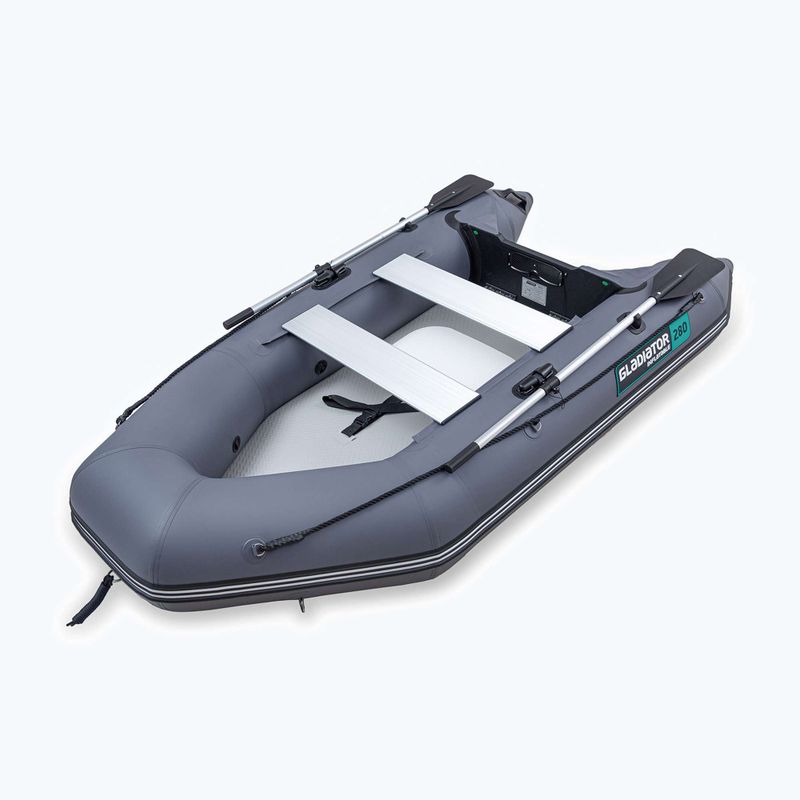 Barcă pneumatică pentru patru persoane Gladiator AK320 dark gray 2