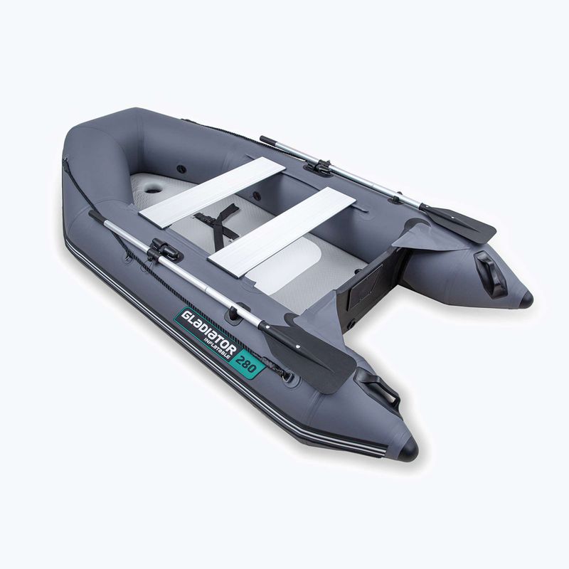Barcă pneumatică pentru patru persoane Gladiator AK320 dark gray 3
