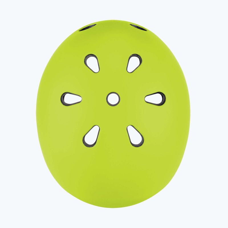 Cască pentru copii Globber Go.Up Lights lime green 5