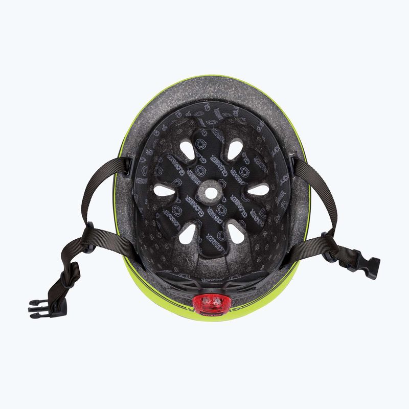Cască pentru copii Globber Go.Up Lights lime green 6