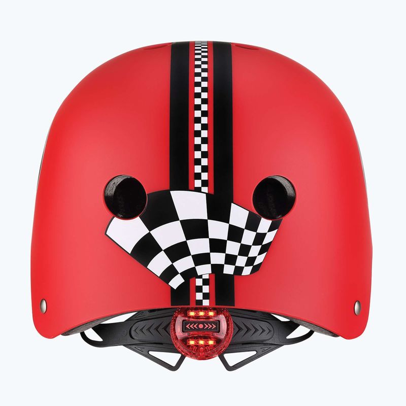 Cască pentru copii Globber Elite Lights new red racing 4