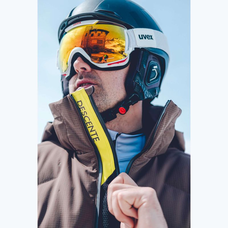 Geacă de schi pentru bărbați Descente Hybrid Rip Down giant yellow 13