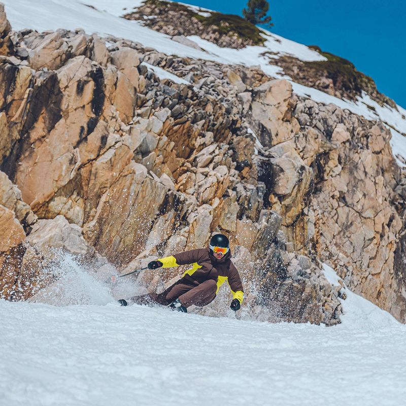 Geacă de schi pentru bărbați Descente Hybrid Rip Down giant yellow 14