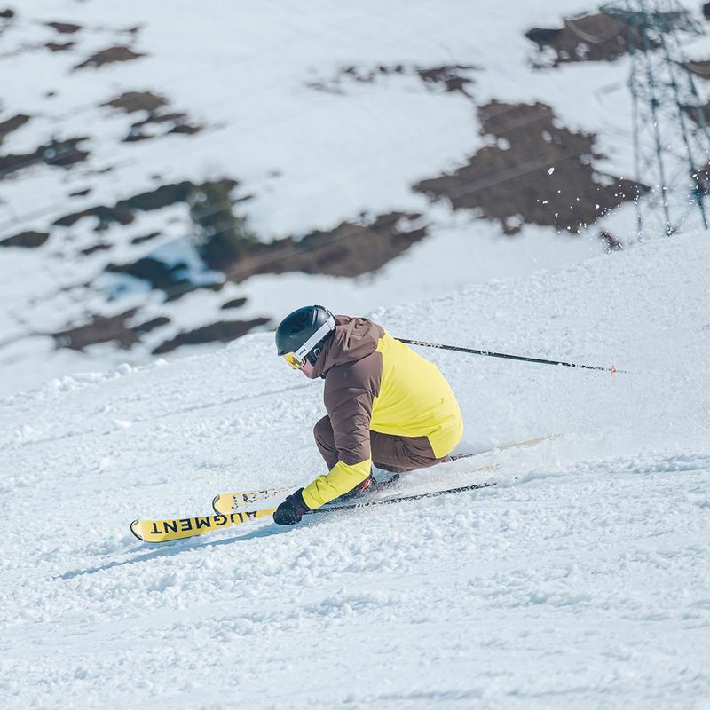 Geacă de schi pentru bărbați Descente Hybrid Rip Down giant yellow 15