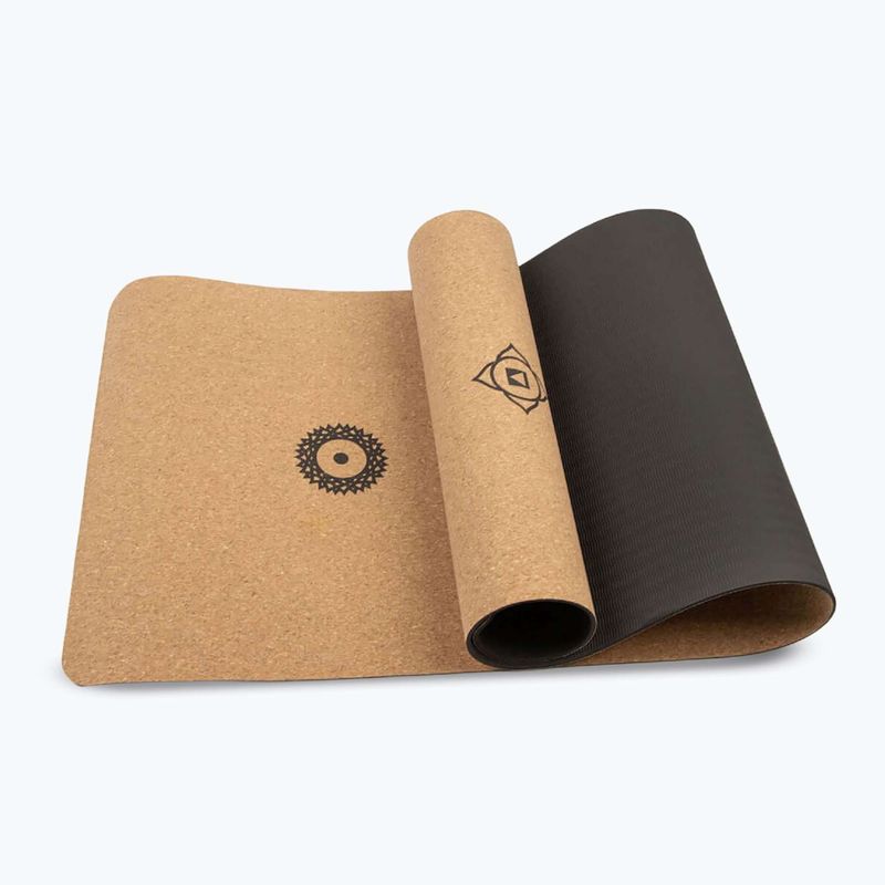 Covoraș de yoga Myga Chakra XL 6 mm brown 3