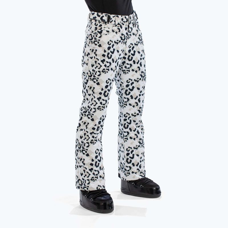 Pantaloni de schi pentru femei Surfanic Glow Animal Camo white 4