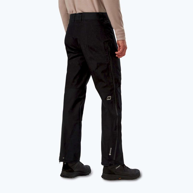 Pantaloni de ploaie pentru bărbați  Berghaus Ridge-Hiker GTX black 3
