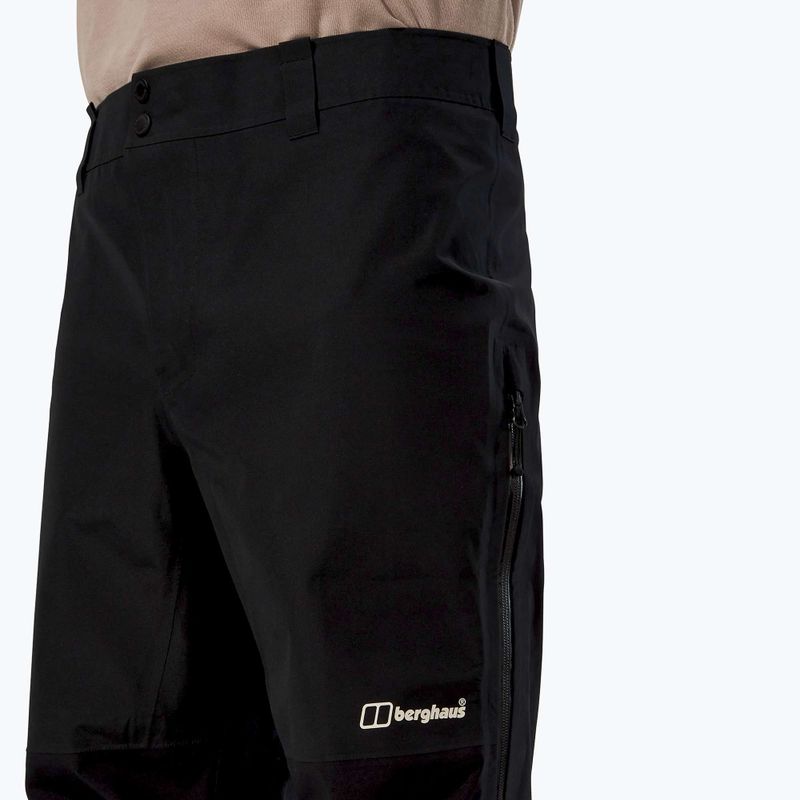 Pantaloni de ploaie pentru bărbați  Berghaus Ridge-Hiker GTX black 4