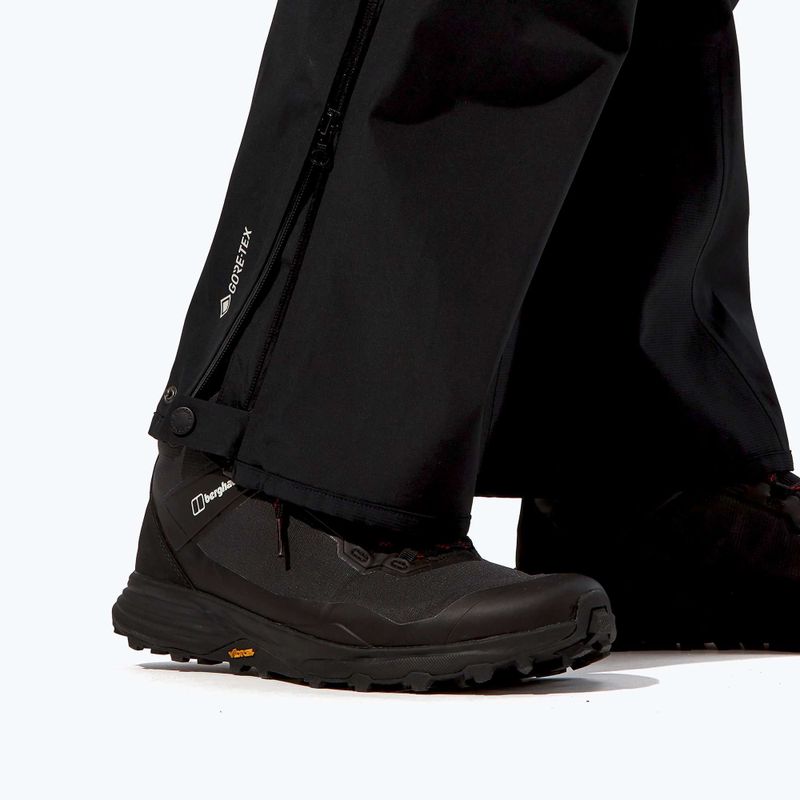Pantaloni de ploaie pentru bărbați  Berghaus Ridge-Hiker GTX black 6