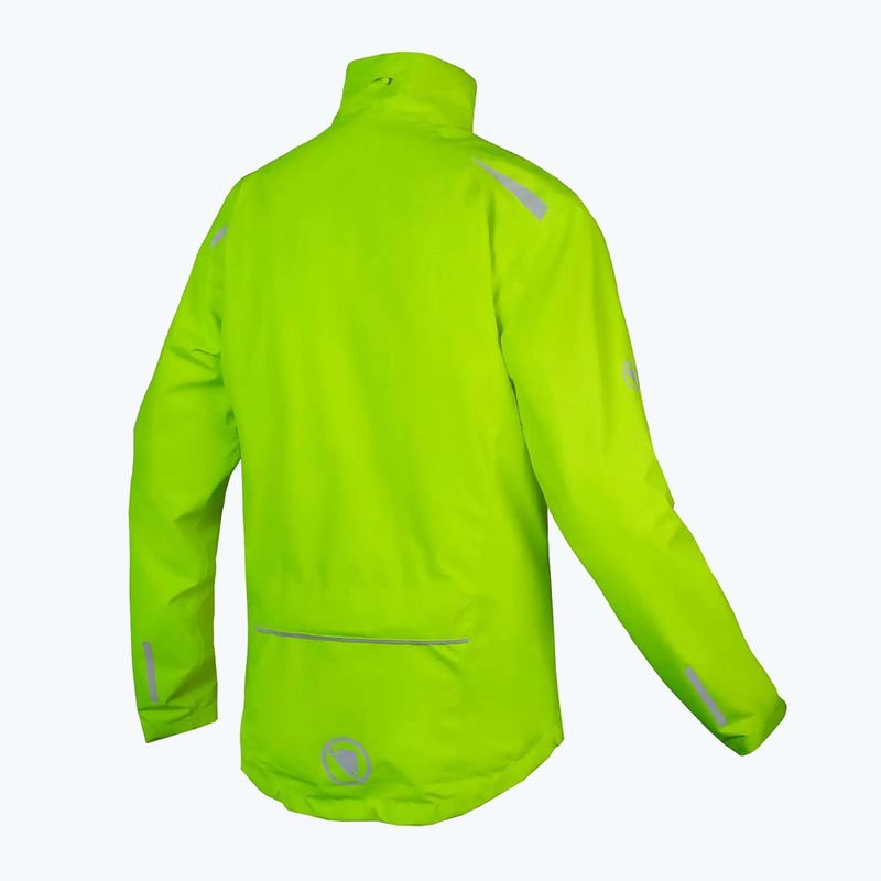 Geacă de ciclism pentru bărbați Endura Hummvee Waterproof hi-viz yellow 7