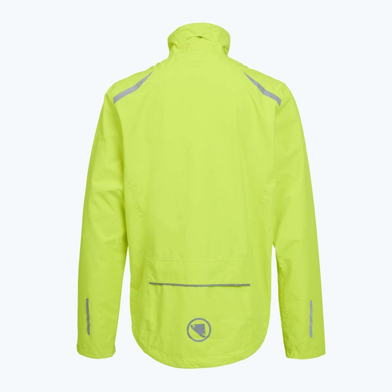 Geacă de ciclism pentru bărbați Endura Hummvee Waterproof hi-viz yellow 2