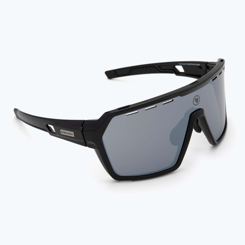 Ochelari de soare Endura Singletrack black/platinum revo smoke/clear silver flash mirror 2