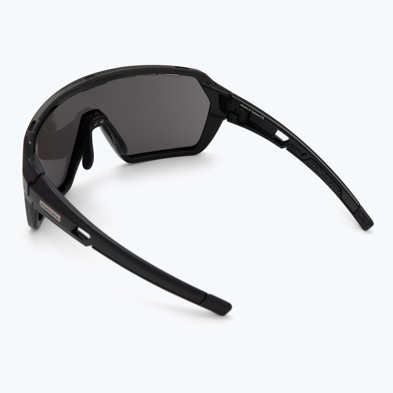 Ochelari de soare Endura Singletrack black/platinum revo smoke/clear silver flash mirror 3