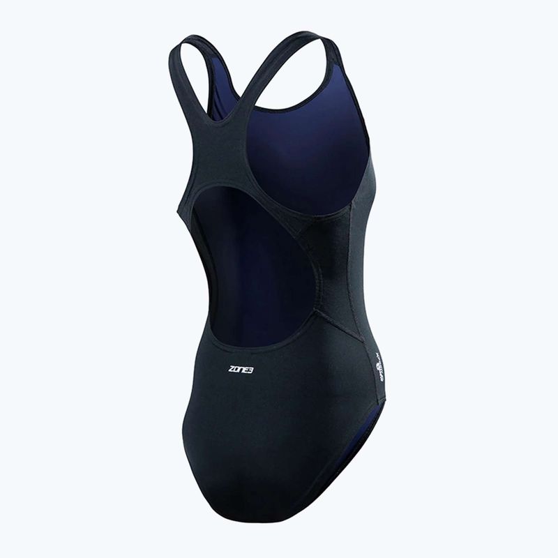 Costum de baie dintr-o singură piesă pentru femei ZONE3 OWS Renew Classic negru 5