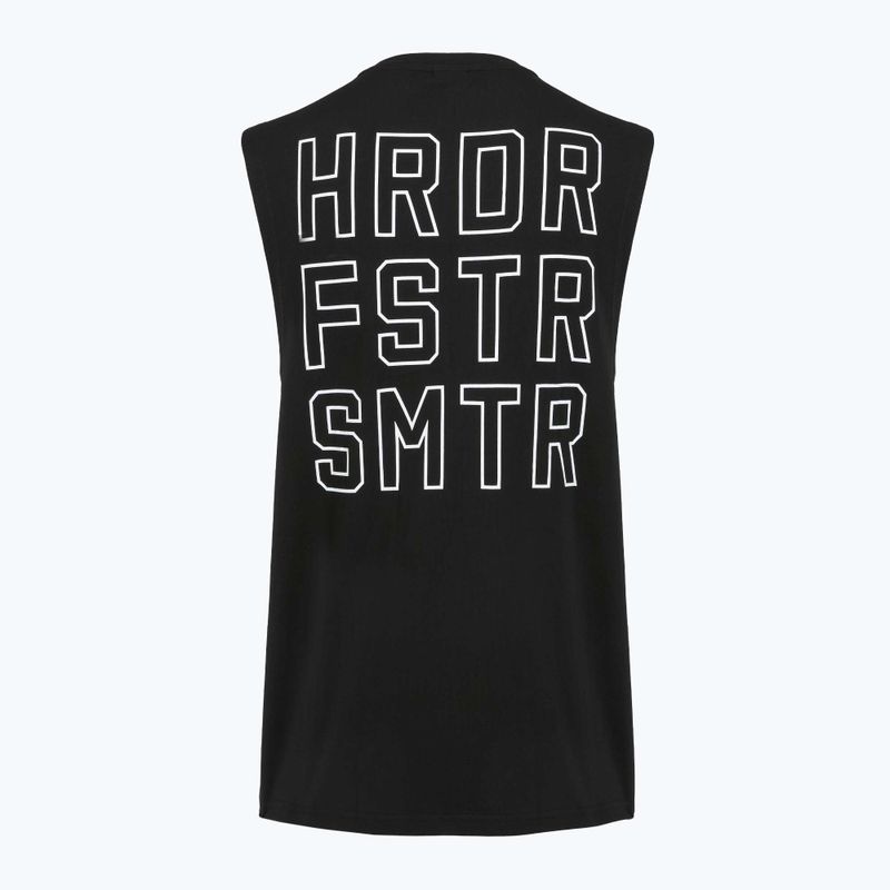 Tricou pentru bărbați Boxraw HRDR FSTR SMTR Muscle Tank Black 8