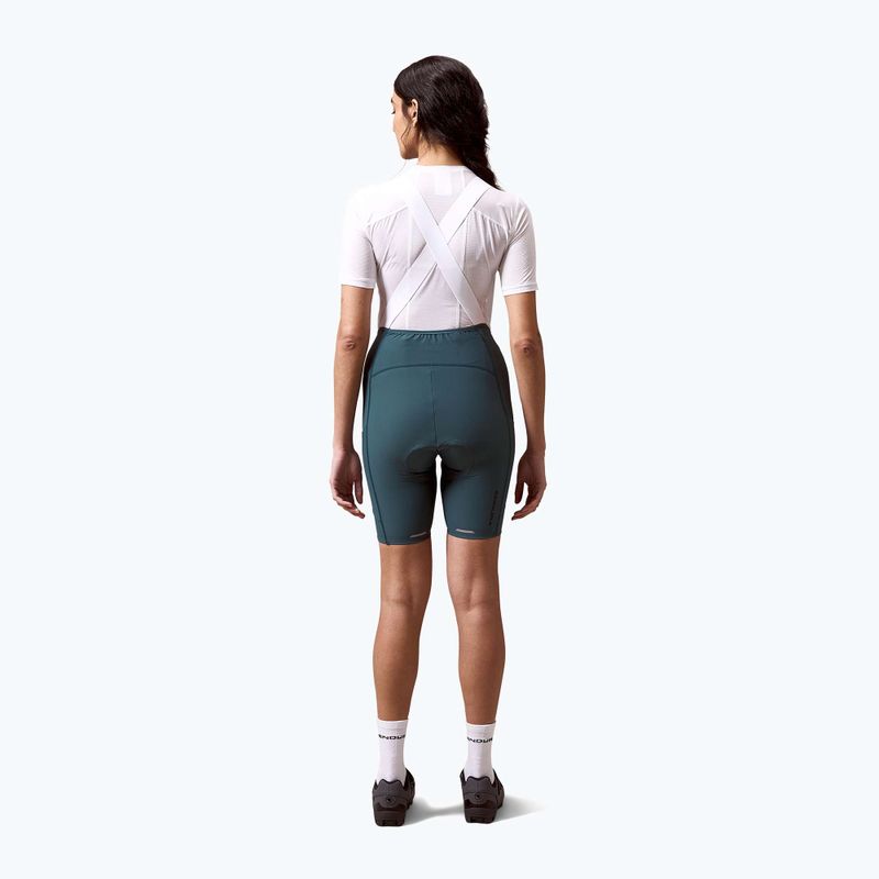 Pantaloni scurți de ciclism pentru femei Endura Loop Bibshort teal 4