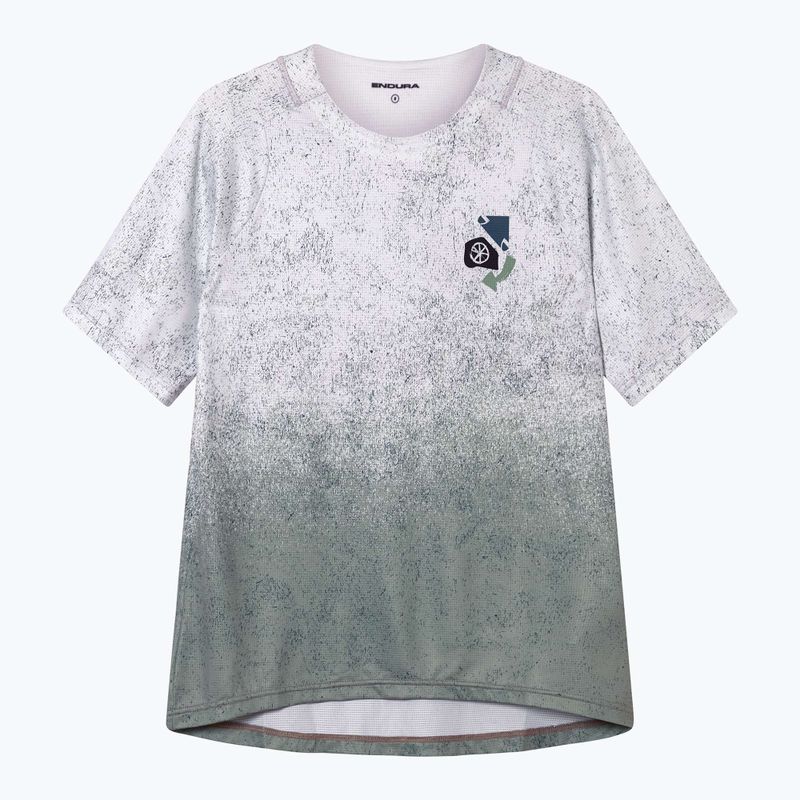 Tricou de ciclism pentru femei Endura Singletrack Print W aero blue 7