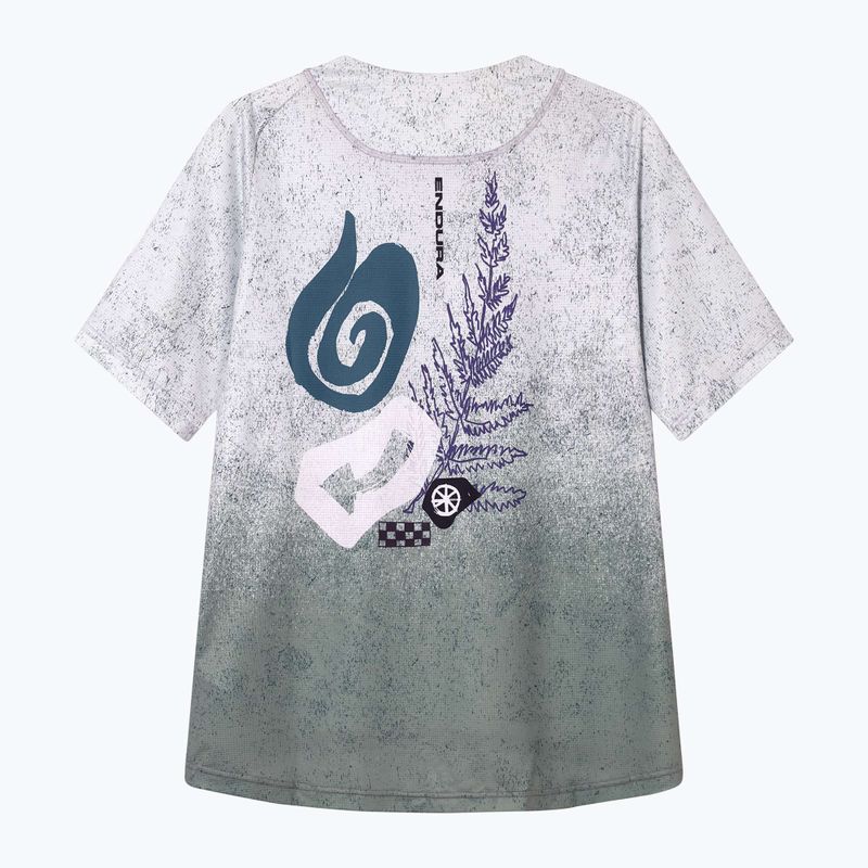 Tricou de ciclism pentru femei Endura Singletrack Print W aero blue 8