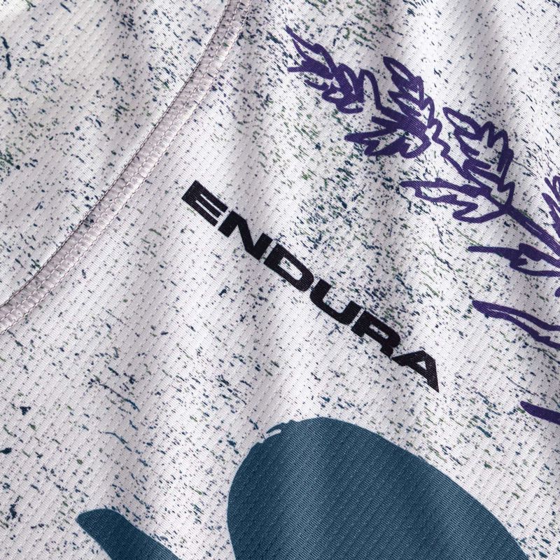 Tricou de ciclism pentru femei Endura Singletrack Print W aero blue 10