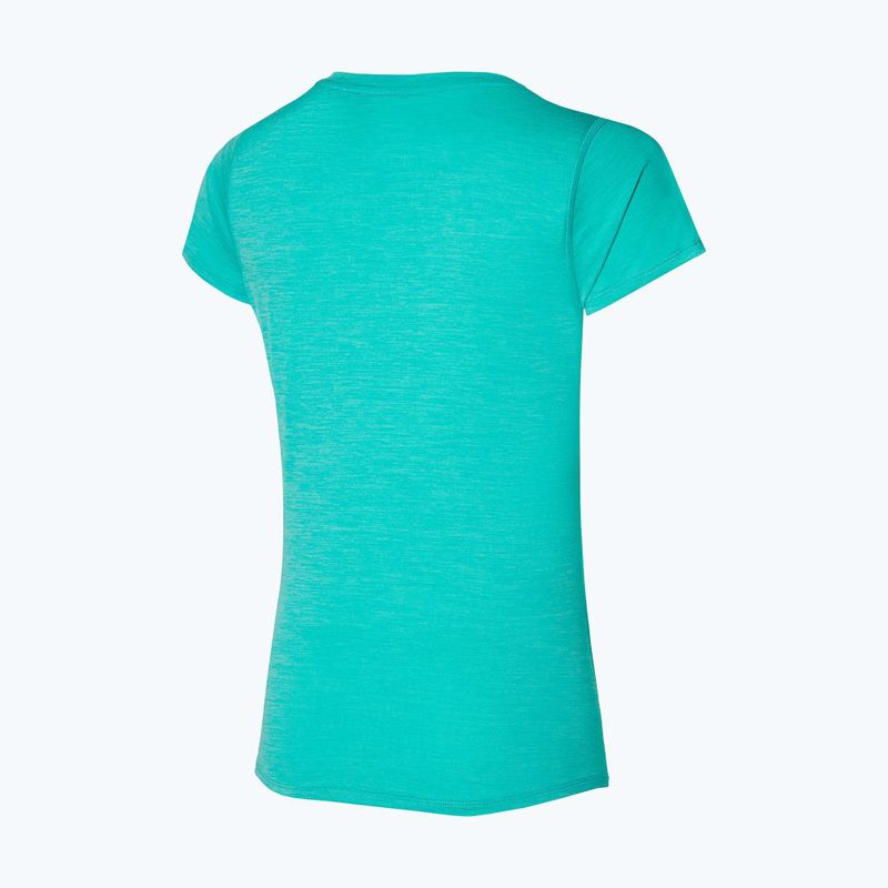 Tricou de alergare pentru femei Mizuno Impulse Core RB Tee blue turquoise 2