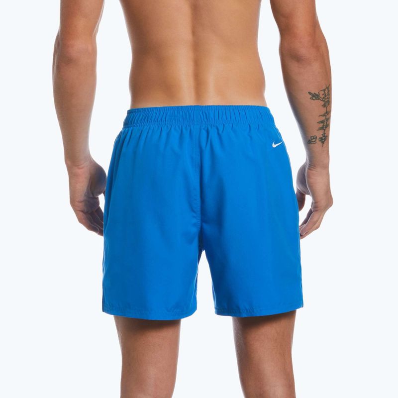 Pantaloni scurți de baie Nike Swoosh Break 5" Volley pentru bărbați, albastru NESSC601-458 2