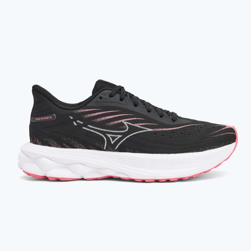 Încălțăminte de alergare pentru femei Mizuno Wave Skyrise 6 black/camellia rose 2