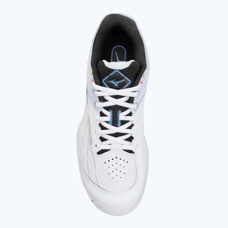 Încălțăminte de badminton Mizuno Wave Fang 2 white/pink tetra/all abroad 5