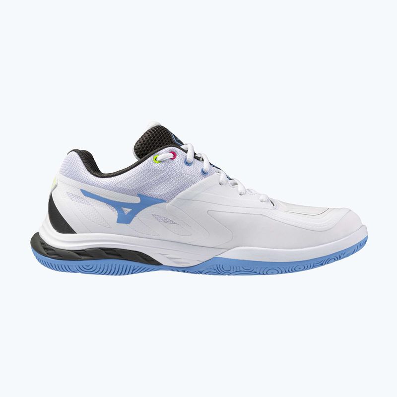 Încălțăminte de badminton Mizuno Wave Fang 2 white/pink tetra/all abroad 9