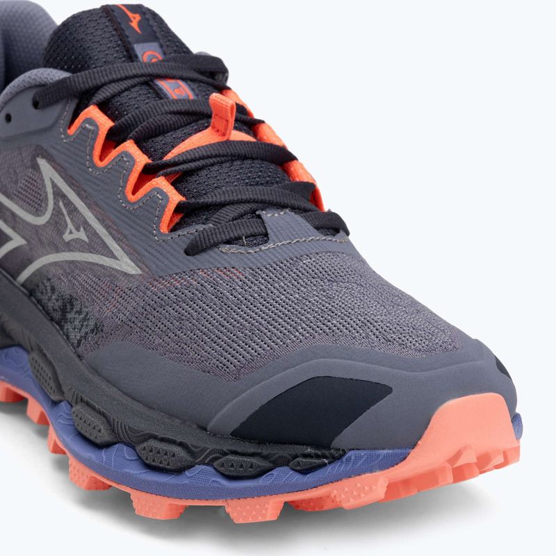Încălțăminte de alergare pentru femei  Mizuno Wave Mujin 11 blue granite/silver/striking coral 7