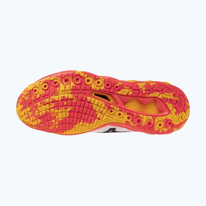 Încălțăminte de volei Mizuno Wave Luminous 3 white/fiery coral 2/citrus 11