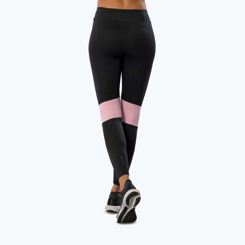 Colanți de alergare pentru femei Mizuno Active Warmalite Long black/mauve 4