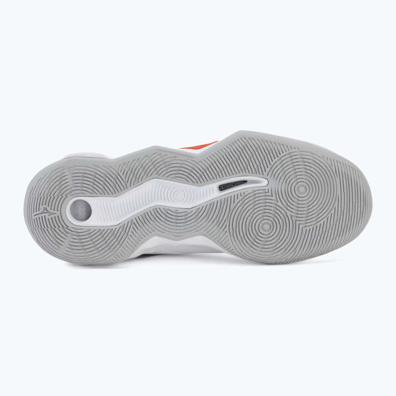 Încălțăminte de volei Mizuno Wave Momentum Pro Mid white/black/fiery red 4