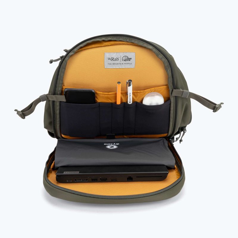 Rab Depot 28 l rucsac de zi de culoare măslin închis 10