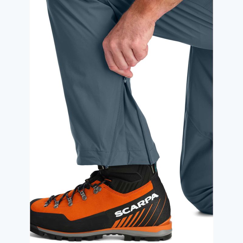 Pantaloni cu membrană pentru bărbați  Rab Kinetic Alpine 2.0 orion blue 7