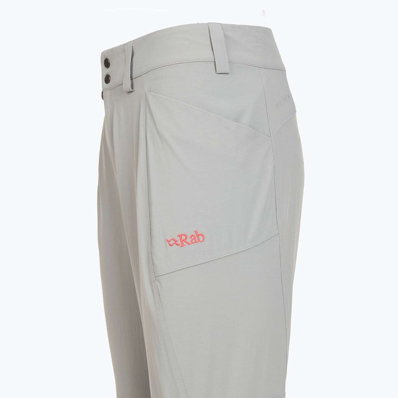 Pantaloni de trekking pentru femei Rab Incline Light light zinc 3