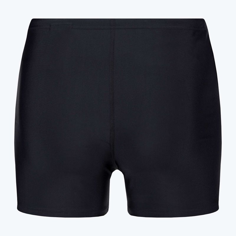 Pantaloni scurți de înot Speedo Tech Print pentru bărbați, negru/portocaliu 2
