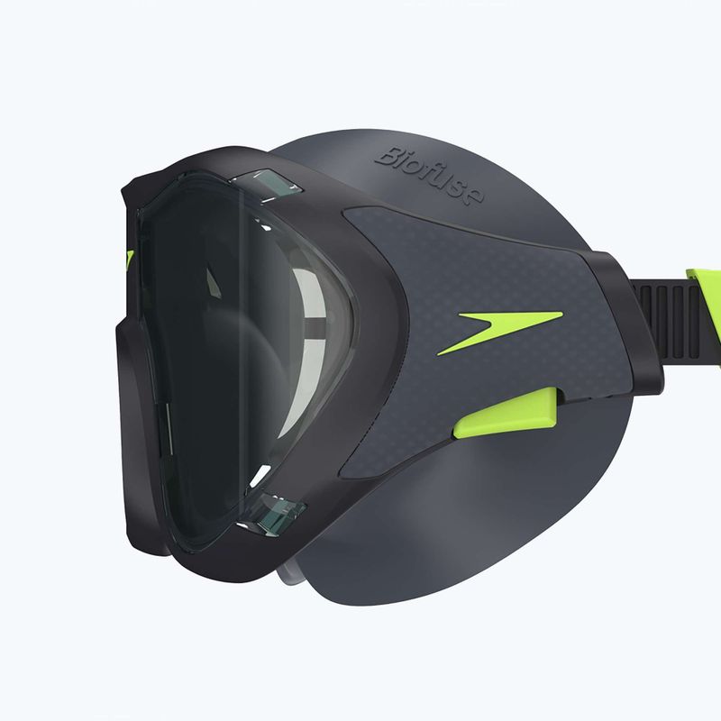Mască de înot Speedo Biofuse 2.0 black / steel 4