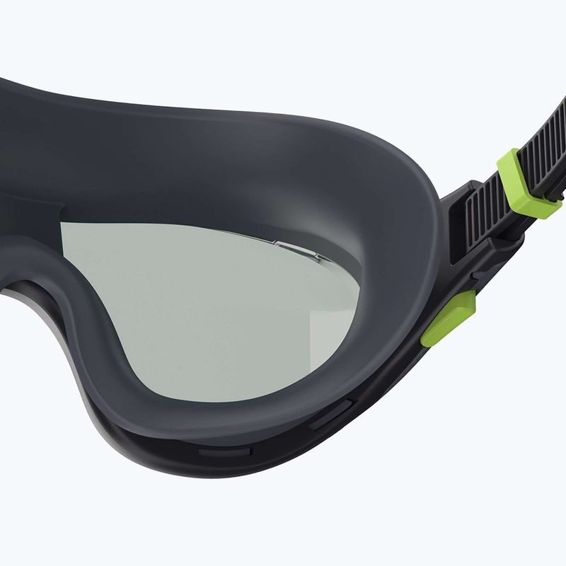 Mască de înot Speedo Biofuse 2.0 black / steel 6