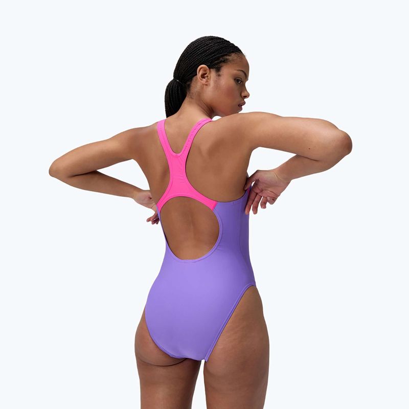Costum de baie întreg Speedo Medley Logo Medalist indigo glow 3
