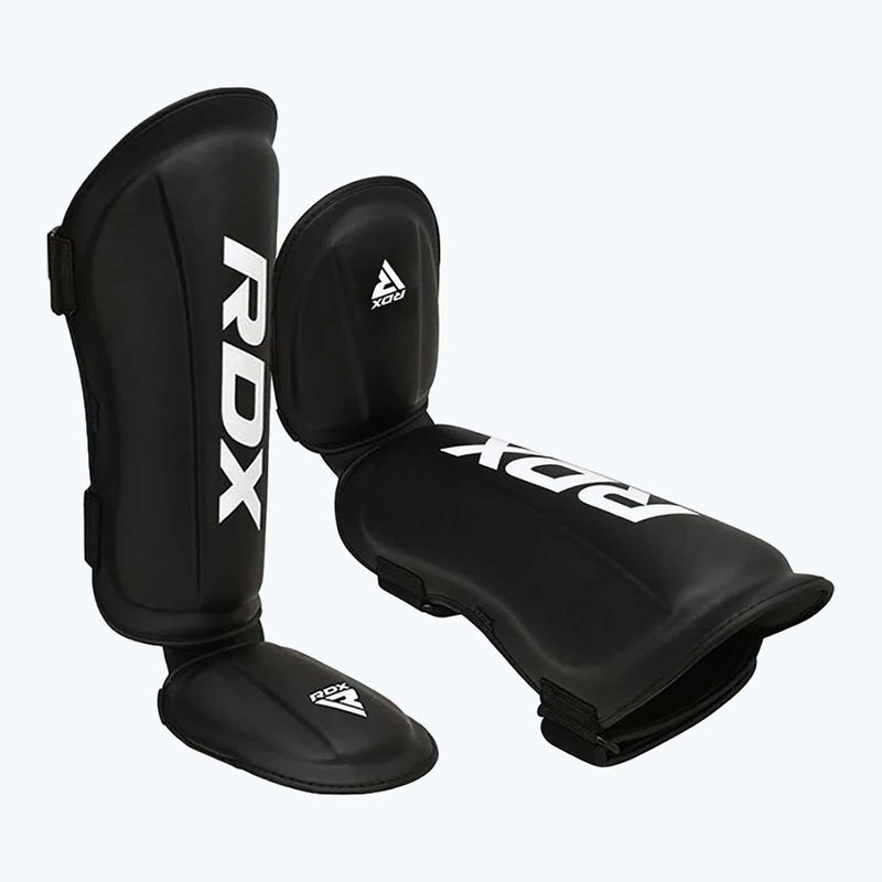 Apărători pentru tibie și picior RDX T1 Shin Instep Guards black 3