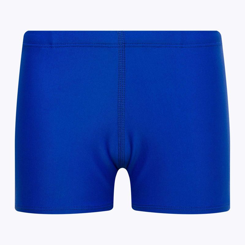Boxeri de înot pentru copii Nike Multi Logo Square Leg albastru NESSD042-494 2