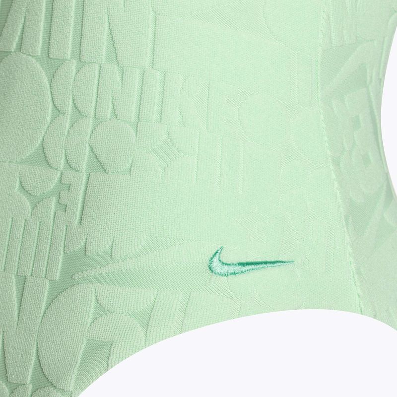 Costum de baie dintr-o bucată pentru femei Nike Retro Flow Terry vapor green 3