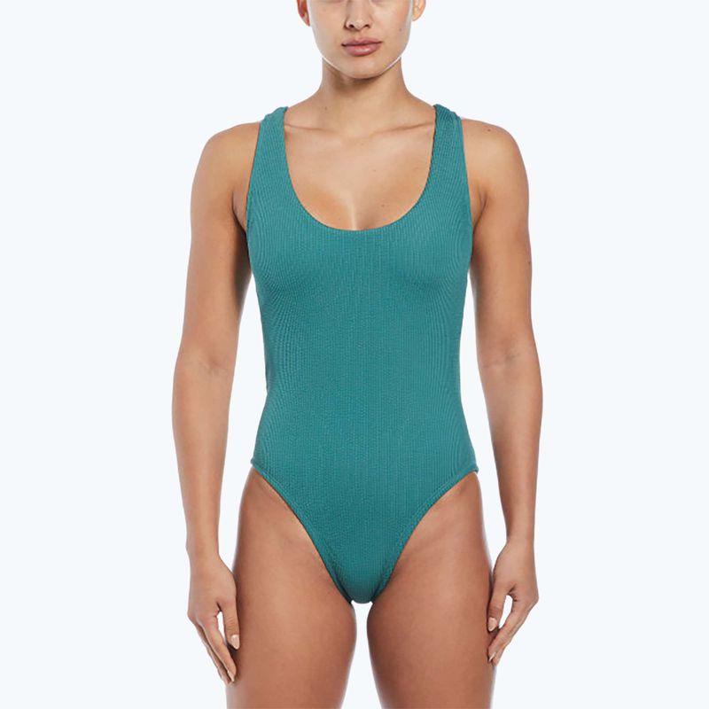Costum de baie dintr-o bucată Nike Elevated Essential Pucker Crossback bicoastal 4